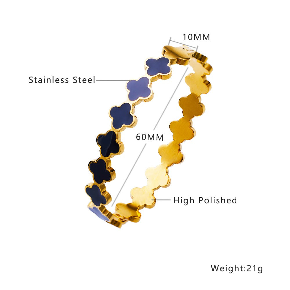 FAMOUS BLACK BANGLE - printida-jewelry