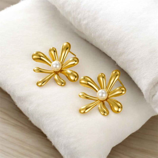 Flower Stud Earrings - Elegant Floral Designs for Every Occasion