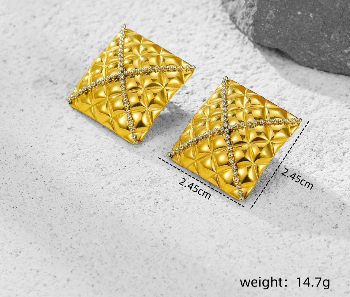 square GEOMETRIC earrings