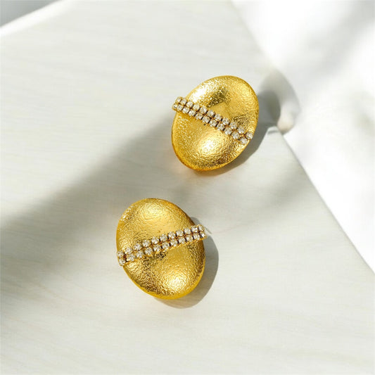 HAMMERED EARRINGS - printida-jewelry