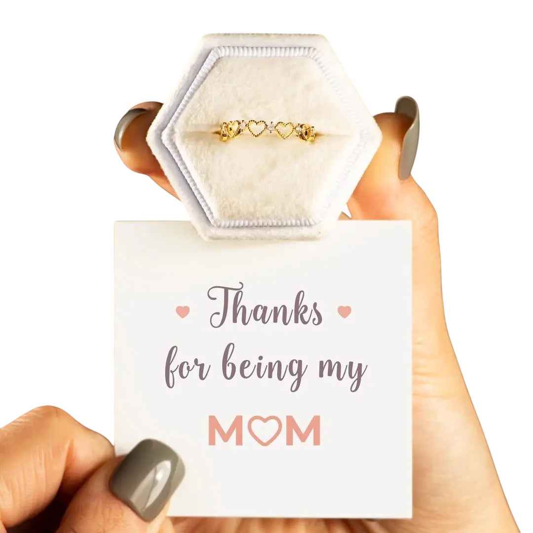 Heart 925 Jewelry Ring - Elegant Silver Heart Design