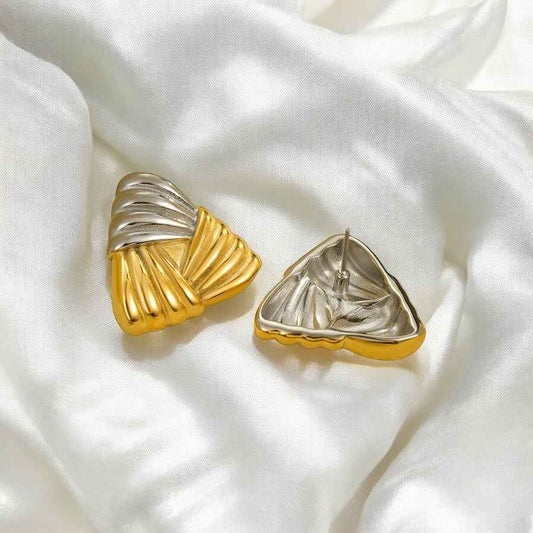 Double Triangle Earrings Design - Elegance Redefined