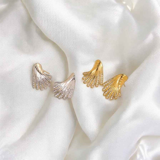 WINGS STUD: Elegant Wings Stud Earrings