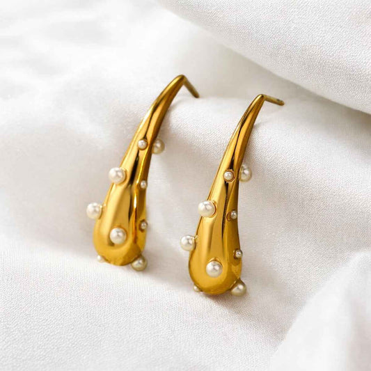 Drop Pearl Tear Jewelry - Elegant and Timeless Accessory