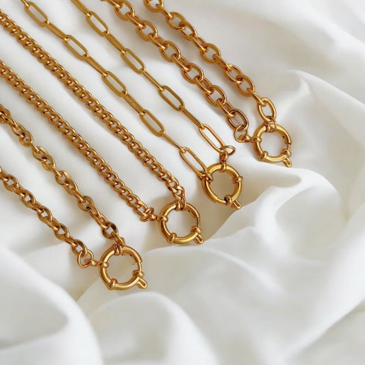 COLLIER CHAÎNE CUBAIN