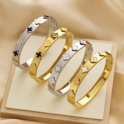 CYNDY CLOVER BANGLE - printida-jewelry