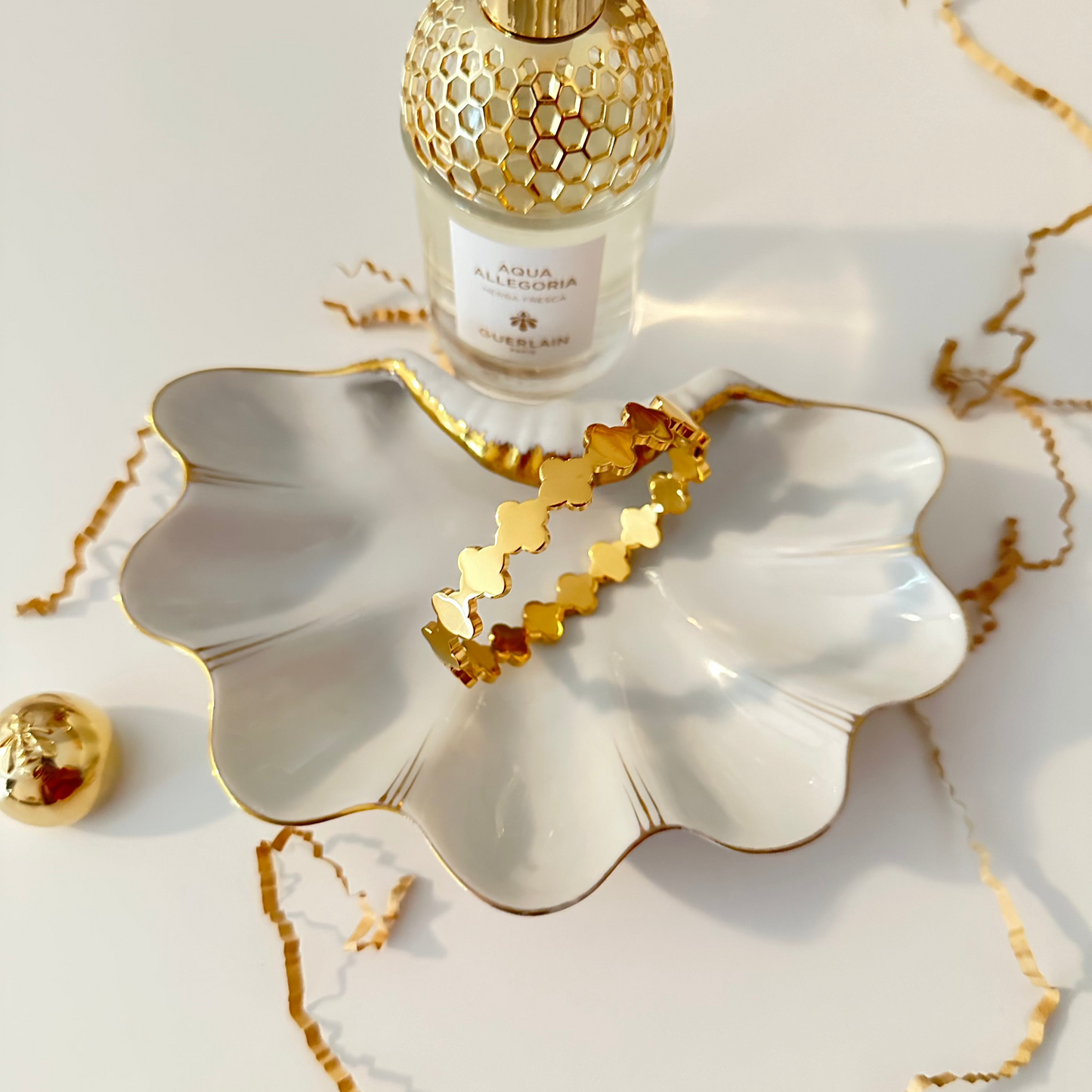 GOLD SOLEIL BANGLE - printida-jewelry