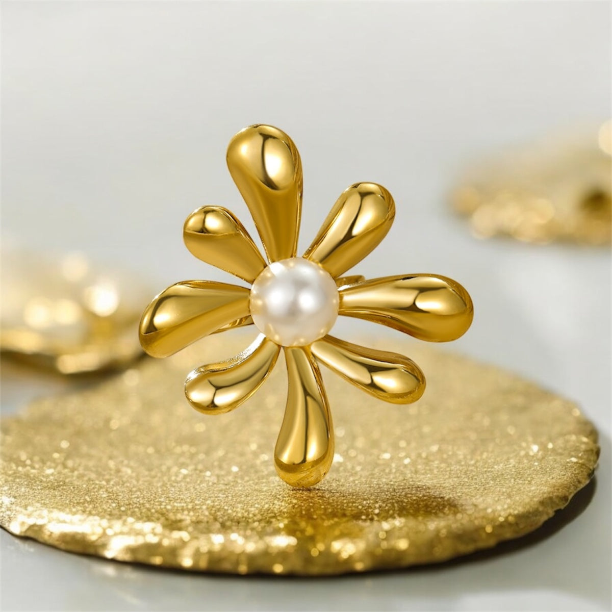 SUNFLOWER PEARL - printida-jewelry