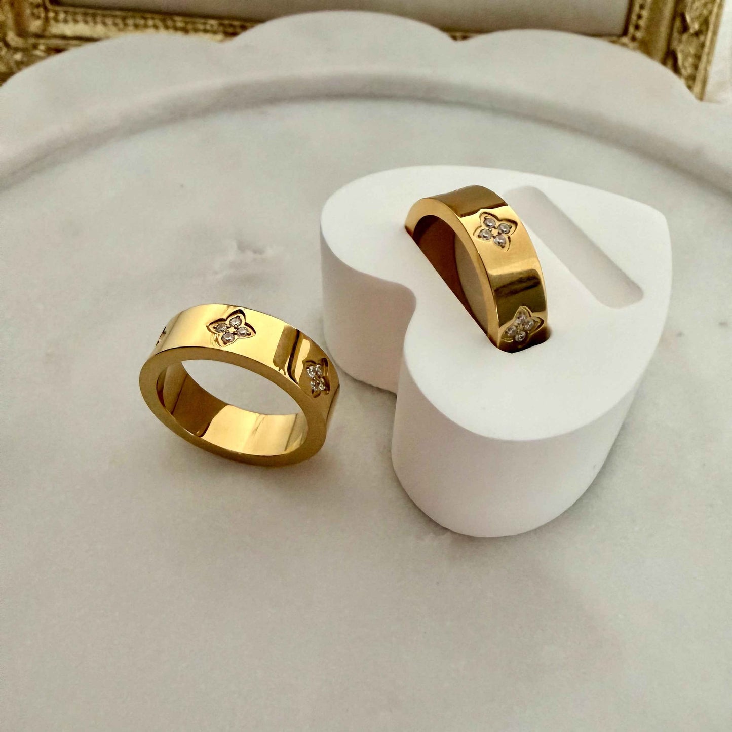 Ring Leaf Stellar Ring - Elegant Leaf Stellar Jewelry