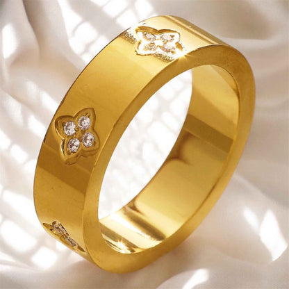 Ring Leaf Stellar Ring - Elegant Leaf Stellar Jewelry