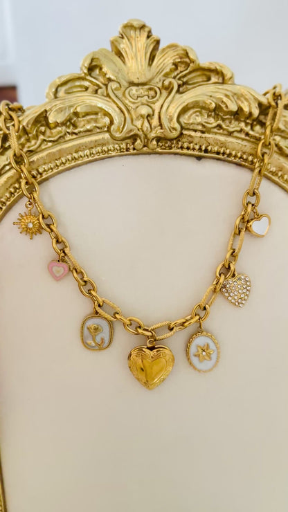CHARM CHAIN HEART