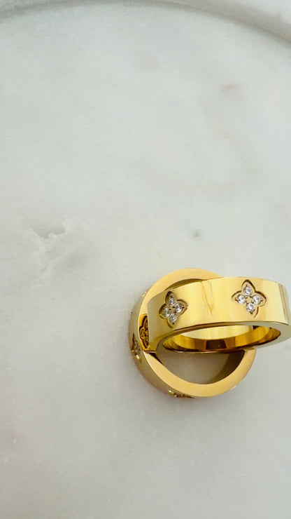 Ring Leaf Stellar Ring - Elegant Leaf Stellar Jewelry